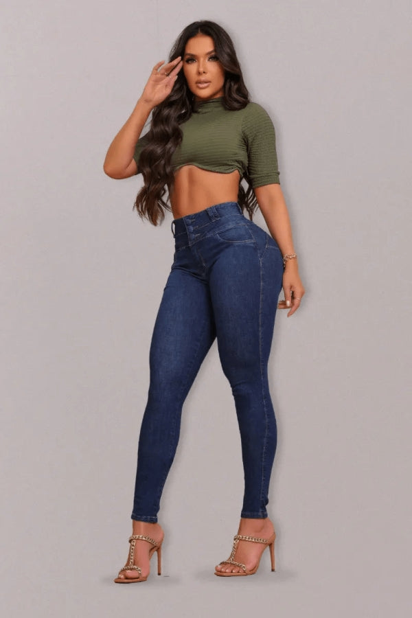 Calça Jeans Modeladora Fatal Mega Bumbum - CH7577