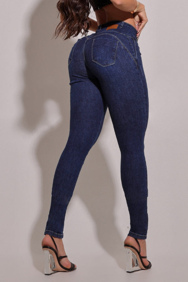 Calça Jeans Modeladora Magnífica Cós Largo - CH7371